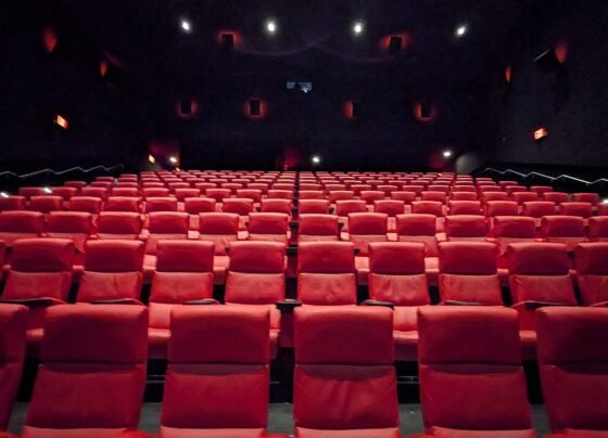 Sala de cine vacía