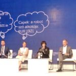 Robot y concepto de inteligencia artificial
