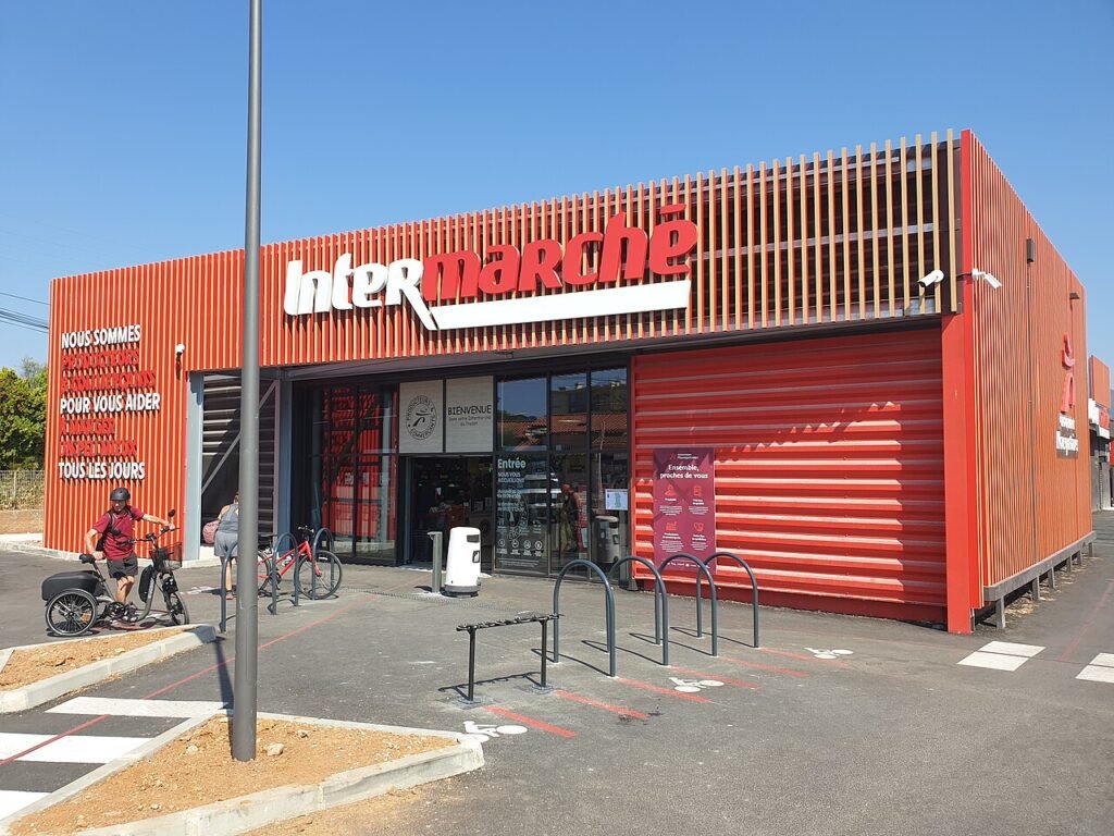 Un supermercado Intermarché en Francia