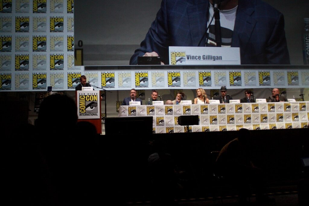 El elenco de Breaking Bad en la Comic-Con de San Diego de 2013