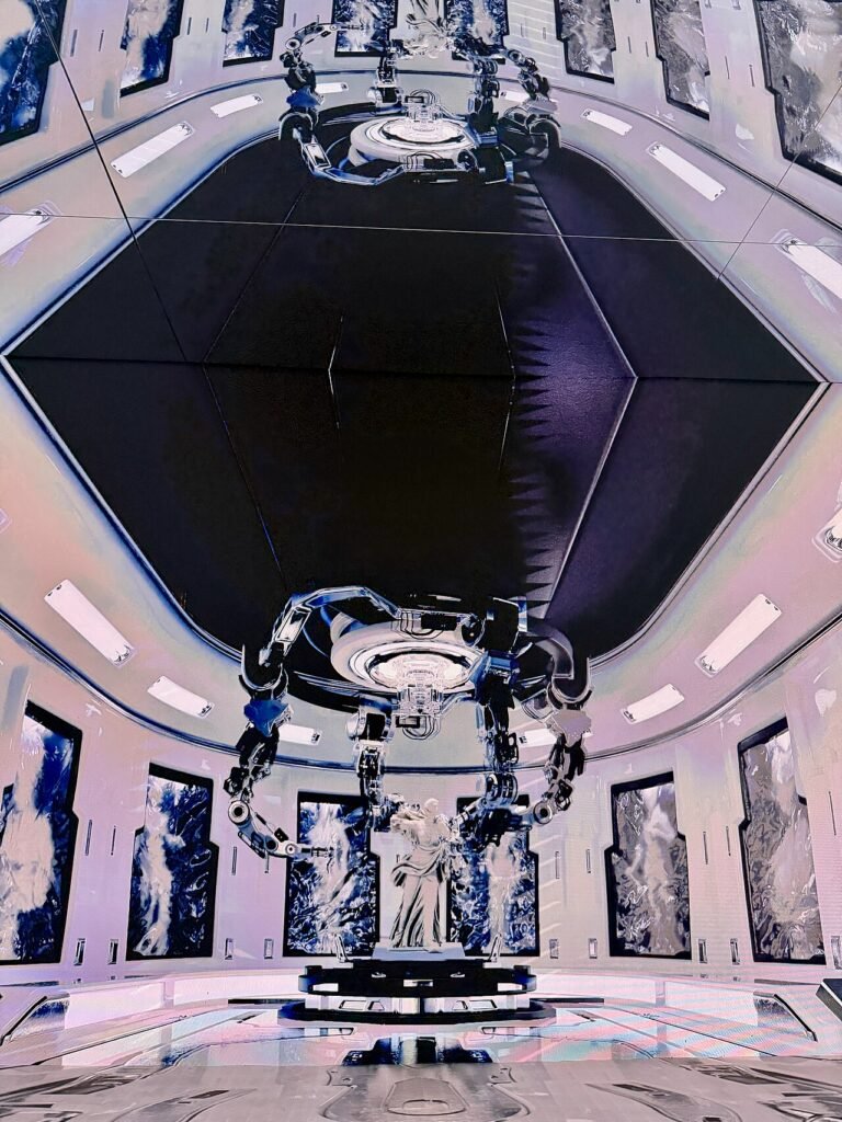 Interior del museo Mercer Labs, en Nueva York