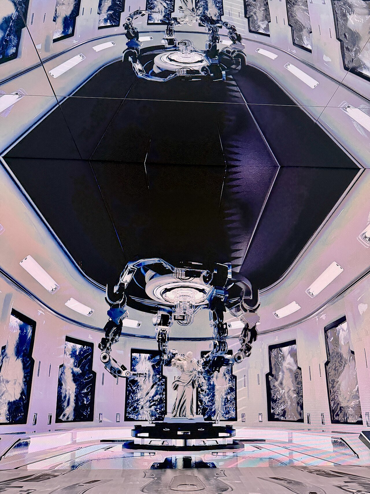 Interior del museo Mercer Labs, en Nueva York